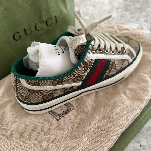 5.5 Gucci authentic! Brown - Picture 10 of 11
